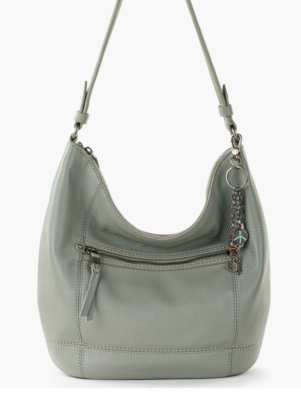 THE SAK Handbag Sequoia Hobo Leather Bag Meadow Light Green AUTHENTIC NEW